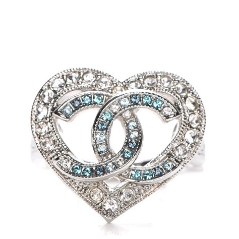 chanel cc heart ring|chanel jewelry.